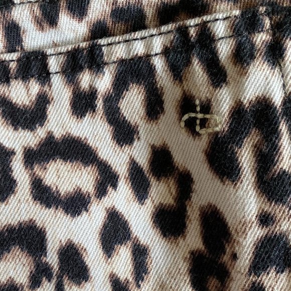 Rag & Bone leopard print boyfriend jeans - Picture 10 of 10